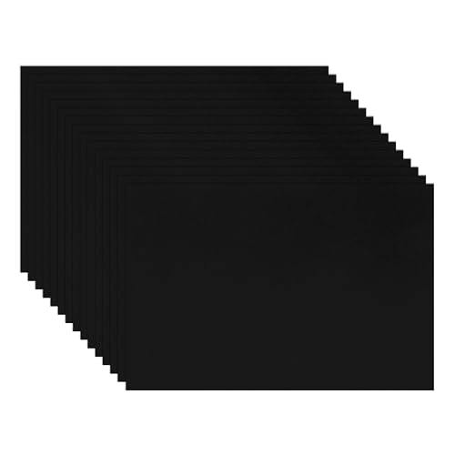 Guakicae 60 Sheets Black Cardstock 4 x 6 Thick Paper, 300gsm/110lb Heavyweight Flat Card Stock Craft Paper for DIY Card Making, Invitations, Greeting Cards, Postcards, Graduations - color: Black, size: 4x6-60pcs