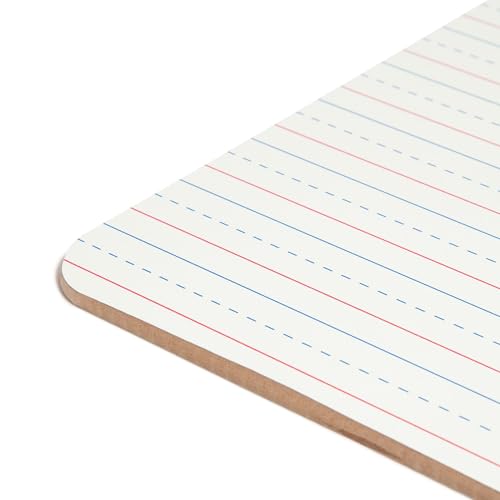 U Brands Dry Erase Lapboards, 10 Pack, 9" x 12", Double-Sided Small Whiteboards for School, Student Lapboards for Classroom, School & Homeschool Supplies, Portable Mini Whiteboard Set - style: 10 Count