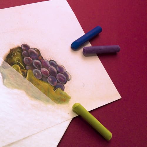 Clairefontaine Pastelmat Card, 18x24cm, 360, Assorted Colours (12 Sheets), 18 x 24 cm - size: 18 x 24 cm, style: Card Pad No 5