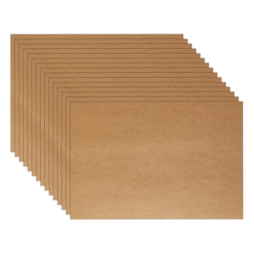 Guakicae 60 Sheets Brown Cardstock 4 x 6 Thick Paper, 300gsm/110lb Heavyweight Flat Card Stock Kraft Paper for Cards Making, Wedding Invitations, Thank You Cards, Birthday, Stationery - color: Brown, size: 4x6-60pcs