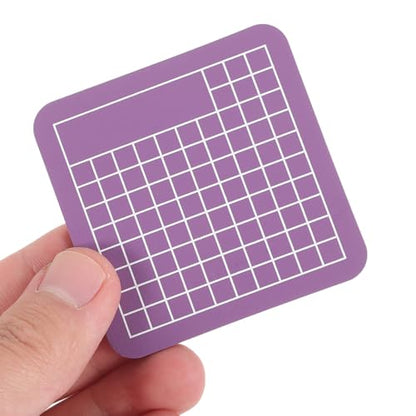 FOMIYES 3Pcs Mini Purple Double-sided Cutting Mats for Crafts DIY Engraving Art Mat Protective Crafting Surface for Paper Sewing Leather Model Making and Scrapbooking