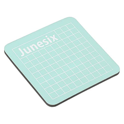 MECCANIXITY 2.4" x 2.4" Cutting Mats Rotary Fabric Mat Self Recover Sewing Mat Double Sided Mini for Hobbyist DIY Craft Creative Design, Mint Green - color: Mint Green