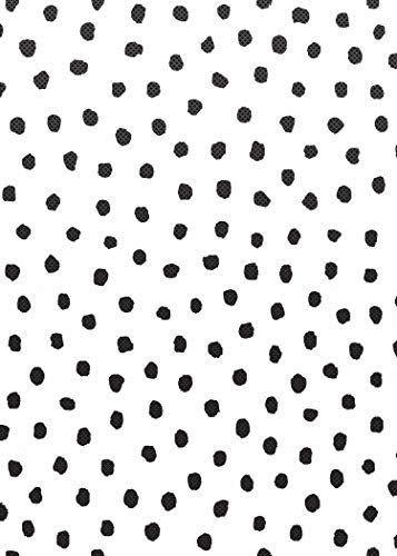 Black Painted Dots on White Better Than Paper® Bulletin Board Roll & Light Mauve Better Than Paper® Bulletin Board Roll