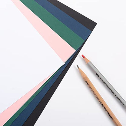 30 Sheets Cardstock Paper 8 1/2 x 11 Inches, Navy Blue | For Crafts and Invitations - color: Navy Blue
