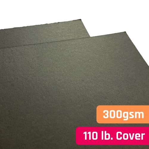 75 Sheets, Black Cardstock Paper Heavyweight - 110 lb. Cover, 12" x 12" - color: Black, size: 12 x 12 inches (75 Sheets)