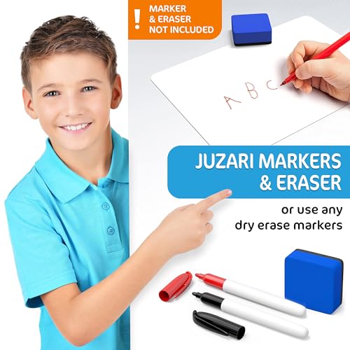 10 Pack 9x12 Small White Board for Students - Small Dry Erase Boards - Double Sided Mini Whiteboard - Smal Whiteboards Lapboards - Personal Dry Erase Board Kids - Mini White Boards for Classroom - size: 10 Pack, style: Blanked