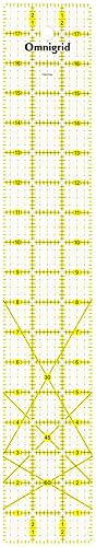 Omnigrid 3 Inch By 18 Inch Angles Ruler - size: 3" x 18"