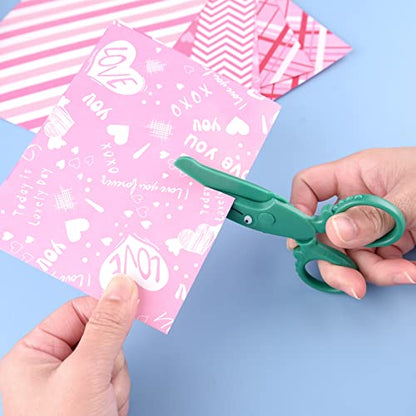 ASTARON Toddler Safety Scissors, Cute Crocodile Kids Preschool Training Scissors, Art Craft Plastic Scissors for Preschool Supplies and Scrapbooking Supplies - style: Crocodile