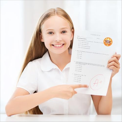 Classroom Reward Stickers for Teachers, 16 Fun Designs, 1000Pcs Praise Motivational Stickers, Classwork Award Stickers, Teacher Supplies for Kids Students School (1 Inch,2 Rolls,Cartoon Style) - color: Cartoon Style