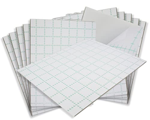 3/16" White 1 Side Self Adhesive Foam Core Boards 8.5x11-25 Pack. Many Sizes Available. Acid Free Craft Poster Board for Signs, Buffered Presentations, School, Office and Art Projects - size: 8.5x11 25 Pack