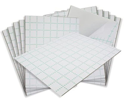 3/16" White 1 Side Self Adhesive Foam Core Boards 8.5x11-25 Pack. Many Sizes Available. Acid Free Craft Poster Board for Signs, Buffered Presentations, School, Office and Art Projects - size: 8.5x11 25 Pack