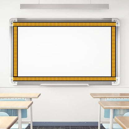 Whaline 32.8ft Back to School Bulletin Board Border Magical Wizard Party Stripe Die-Cut Border Trim for Classroom Chalkboard Wall Decoration - style: Magical Wizard Stripe