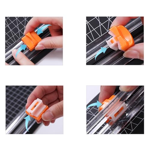A3 Slide Paper Cutter 16.5 Inch Precise Cutting Portable Trimmer Crafting Scrapbooking Slide Paper Cutter Paper Trimmer A3 Paper Cutter Portable Paper Trimmer Manual Paper Cutter