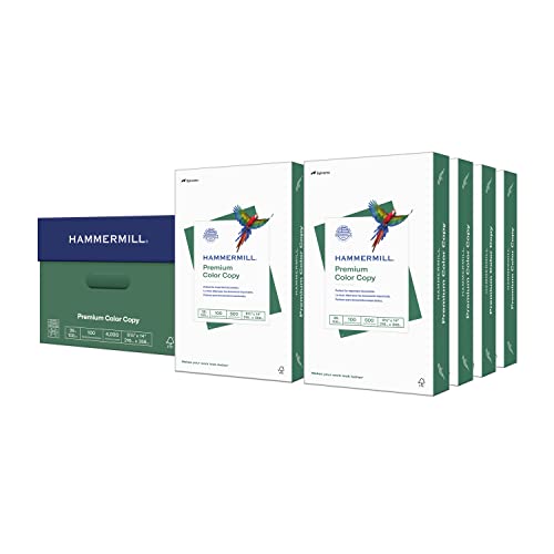 Hammermill Printer Paper, Premium Color 28 lb Copy Paper, 8.5 x 14-100 Bright, Made in the USA, 102475-8 Ream (4,000 Sheets) - size: 8 Ream | 4000 Sheets, style: Legal (8.5x14)