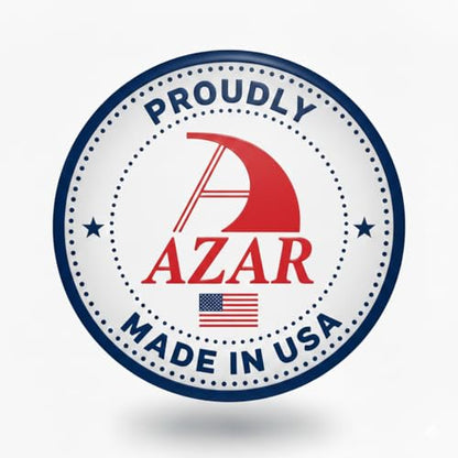 Azar Displays 252922-2PK Counter Trifold Brochure Holder with Business Card Pocket, 2-Pack, Clear - size: 2-Pack, style: Business Card Pocket