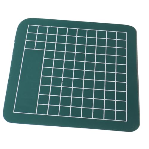 TEHAUX Mini Self Healing PVC Cutting Mat Non Slip Craft Board for Scrapbooking Quilting Sewing Arts Projects Green