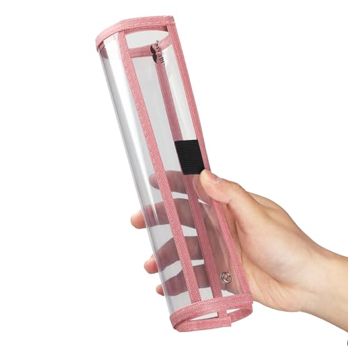 Mr. Pen- Reusable Dry Erase Pocket Sleeves, 10" x 14", 6 Pack, Pink Shades | Clear Plastic Paper Sleeves, Ticket Holders, Clear Plastic Sheet Protectors, Teacher, School, Classroom Supplies - color: Pink Shades, size: 6 Pack