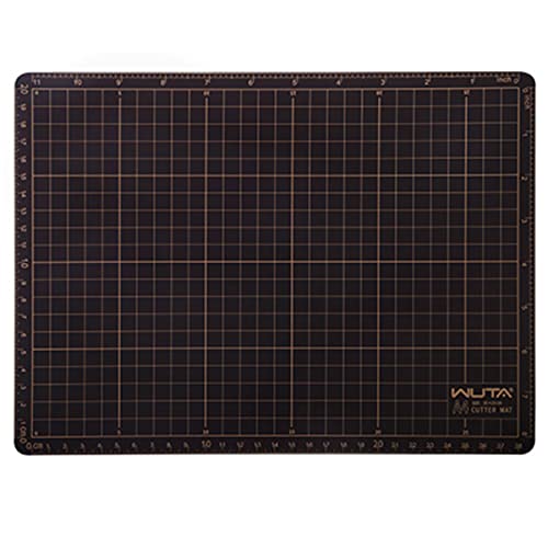 WUTA Self Healing Sewing Mat, PVC Cutting Mat A1 Double Sided Cutting Board for Sewing, Craft, Quilting, Fabric, Scrapbooking Project（35.4" x 23.6") - size: 35.4"L x 23.6"W