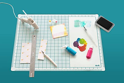 We R Memory Keepers, Glass Mat, 16 inches x 22 Inches, Heavy Duty, Perfect for Cutting, Paint Mixing, Scrapbooking, Crafts and More