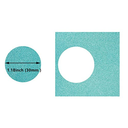 1.18 inch Circle Punches 30mm Hole Punch Circle Cutter for Paper Crafts Scrapbooking Handmade Paper Punch Paper Circles Greeting Cards,Cardstock, DIY Albums Photos,Card Making 30mm Circular - size: 1.18 inch Blue