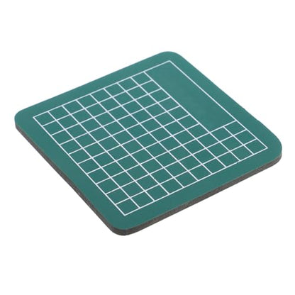 NUOBESTY Self Healing Mini Cutting Mat Non Slip PVC for Sewing Quilting Scrapbooking Arts Crafts Projects Portable Green