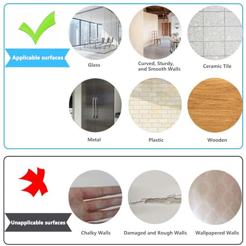 Self-Adhesive Dry Erase Whiteboard Sticker, 39.37" x 19.69" Magnetic Receptive White Board Wall Film, No Ghosting, Easy Write & Clean | Peel & Stick for Office, Home & Classroom,Incl. Accessories - size: 39.37" x 19.69"