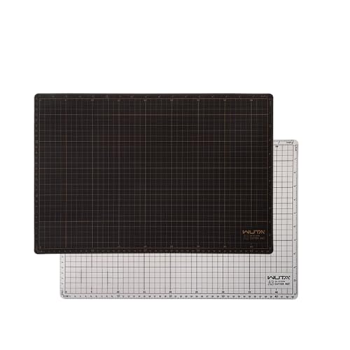 WUTA Self Healing Sewing Mat, PVC Cutting Mat A3 Double Sided Cutting Board for Sewing, Craft, Quilting, Fabric, Scrapbooking Project (12 x18 inch) - size: 17.7"L x 11.8"W