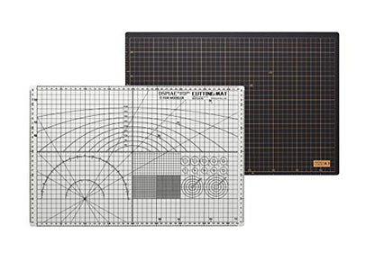 DSPIAE at-CA3 (A3 Size) Cutting Mat with Scale Plate and Ruling on The Surface