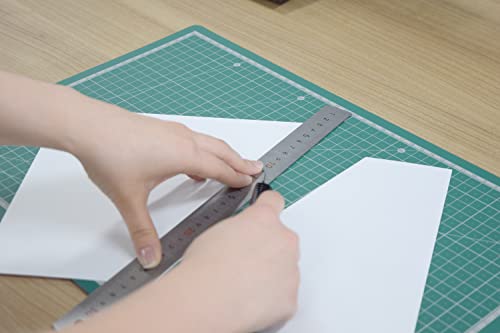 Takagi A3 Cutter Mat, Green, Approx. 17.7 x 11.8 inches (450 x 300 mm), M&M [Can be used on both sides] [Convenient square & precision scale] Work Bench DIY Cutter Craft Stationery Cutting Cutting