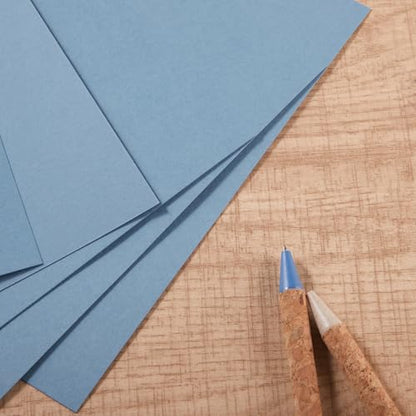 30 Sheets Cardstock Paper 8 1/2 x 11 Inches, Dusty-Blue | For Crafts and Invitations - color: Dusty-Blue
