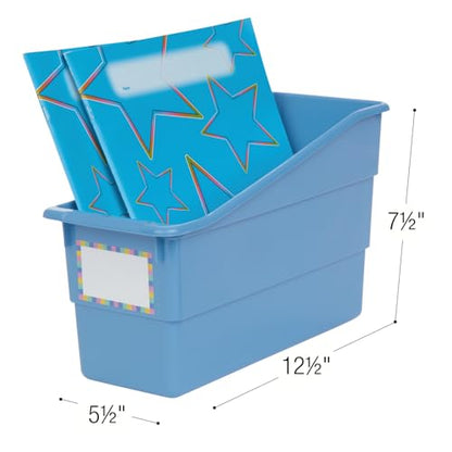 Really Good Stuff Durable Book and Binder Holders - 6 Pack - Bold Vibes - color: Bold Vibes