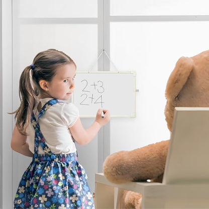 Small White Board 9X12, Small Dry Erase Board Magnetic with Marker, 2 Pack Whiteboard Dry Erase Double Sided MIni Whiteboard, Lapboard Ideal for Homeschool, Office, Classroom White Boards for Kids - size: 2 Pack 9x12
