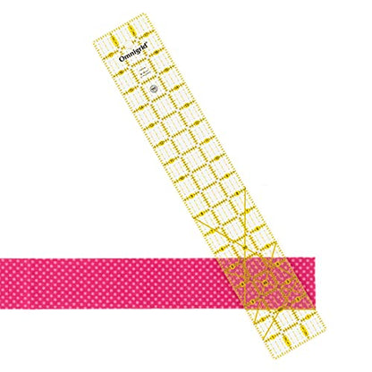 Omnigrid 3 Inch By 18 Inch Angles Ruler - size: 3" x 18"