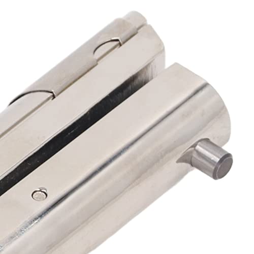 Generic Heavy Duty 6mm Dia Round Single Circle Hand Held Hole Punch for Paper 20 Sheets, Stainless Steel for Office School Home