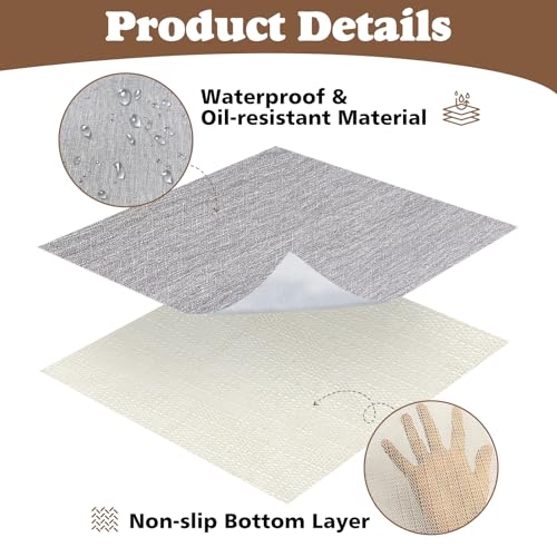 72" x 60" Craft & Painting Floor Mat, Extra Large Waterproof Splat Mat with Non-Slip Underlay, Washable Mess Mat for Arts, Crafts, Painting and Playdough
