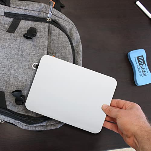 Flipside Products 6" x 9" Two-Sided Dry Erase White Boards, Classroom Pack, Double Sided Lapboard for Class, Reusable for Group Participation - 24 Pack - size: 9"W x 6"H, style: 24 Pack