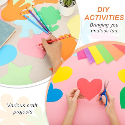 MECCANIXITY 54피스 사람 컷아웃, 사람 모양 장식 컷아웃 다이 컷 종이 장식 교실 DIY 공예 프로젝트 파티 용품 벽 장식 게시판 장식용 - style: 사람