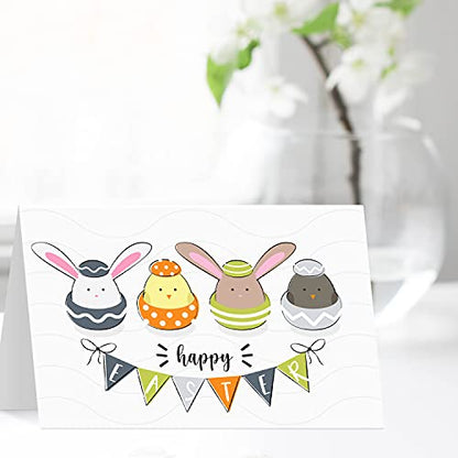 Dynamico Blank White Pre-Scored Thick 8.5 x 11 Greeting Cards – Heavyweight Good For Wedding Invitations, Thank You, Holiday and DIY Projects | 8.5 x 5.5” When Folded | 100 Cards per Pack