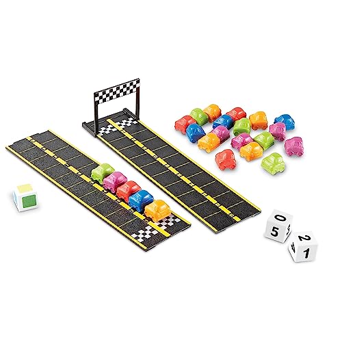 Learning Resources Mini Motor Math Activity Set - Math Manipulatives for Preschoolers, Preschool Board Games, Learning & Education, Addition and Subtraction Games, Counting & Color Sorting