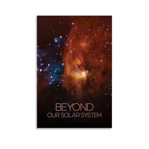 XIAOLOUTINYU Star Birth Nebula Wall Art 8x12 Deep Space Astronomy Poster | Spectacular stellar nursery canvas for bedrooms offices dorm rooms and study areas Glowing cosmic clouds Unframed lightweight - color: Unframe-Astronomy, size: 12"L x 8"W
