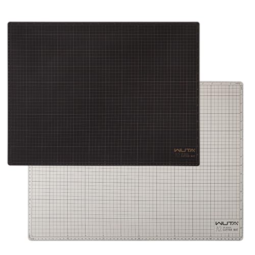 WUTA Self Healing Sewing Mat, PVC Cutting Mat A2 Double Sided Cutting Board for Sewing, Craft, Quilting, Fabric, Scrapbooking Project（23.6" x 17.7") - size: 23.6"L x 17.7"W