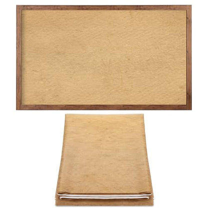 Mindsoft Bulletin Board Paper 48'' x 107'' Bulletin Boards Fabric for Classroom Back to Shcool Classroom Wall Background Decor Board Decor Pillows Curtains Crafts(1 Pc,Parchment) - style: Parchment