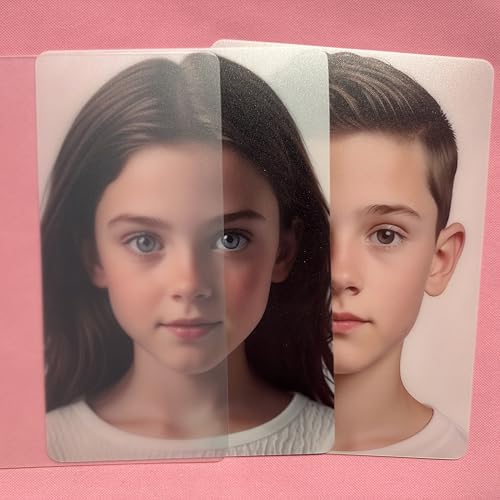 3-Piece Reusable Face Painting Practice Boards Set - Washable Boy/Girl/Transparent Stencils for Makeup Beginners, Professional Artist Training Kit A4 PP ﻿ - color: 3pcs