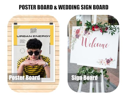 EPHECH 30 Pack White Foam Board 12" x 16.5", 3/16" Foam Core Baking Board for Projects, A3 Polystyrene Mat Board Poster Foam Board Sheets for Art Crafts, Presentation, Wedding, School Projects - size: 12" x 16.5"-30PCS