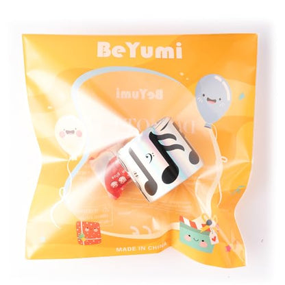 BeYumi Music Notes Border Trim - 65ft Back to School Musical Notes Holographic Straight Rolled Border Trim Iridescent Music Themed Bulletin Board Set Classroom Office Chalkboard Door Party Decoration - style: Musical Notes