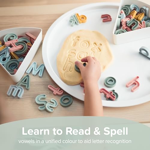 Inspire My Play Uppercase Alphabet Letters for Kids - ABC Toys for 3 Year Olds - Sensory and Messy Play - style: Uppercase