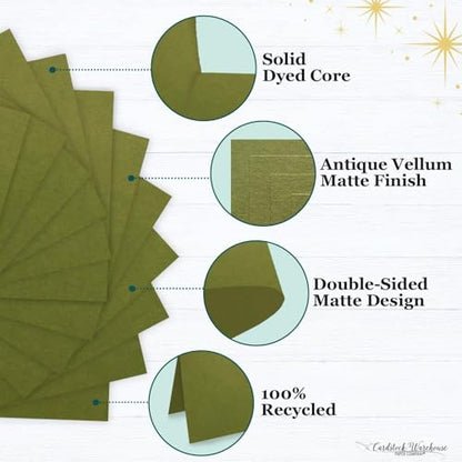 Cardstock Warehouse Pop-Tone Jellybean Green Cardstock Paper – 25 Sheets, 12 x 12" - 65 lb / 175 GSM Premium Green Card Stock for Die-cutting, Crafts, Scrapbooking, Card Making and DIY Projects - color: Jellybean Green