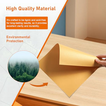 Guakicae 28 Sheets Gold Shimmer Cardstock 8.5 x 11 Premium Paper, 250gsm/92lb Heavyweight Yellow Craft Paper Card Stock for Wedding Invitations, Greeting Cards, Making Cards - color: Gold, size: 28 Sheets