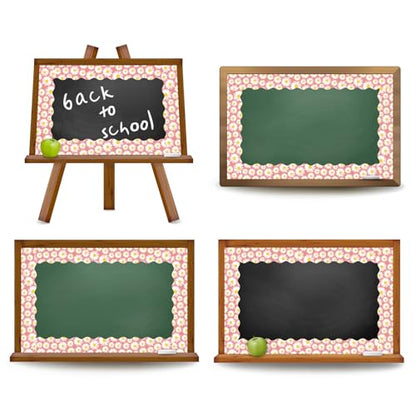 Whaline 32.8ft Daisy Bulletin Board Border Pink White Daisy Flower Floral Die-Cut Border Trim for Chalkboard Wall Decoration - style: White Daisy Flower
