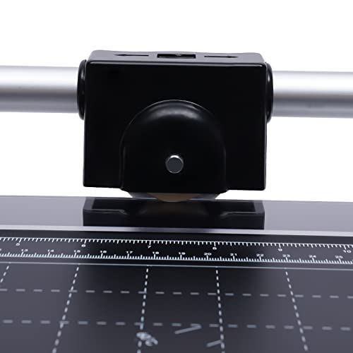 24Inch Rotary Trimmer Paper Cutter,Manual Precision Paper Cutters Trimmers Photo Paper Cutter with Automatic Paper Weighting,Self-Sharpening for Craft Paper, Card Stock and Office Paper - color: 24 Inches-2